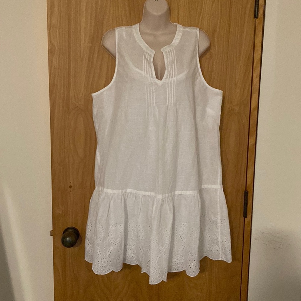 Vineyard Vines cotton sundress with removable slip